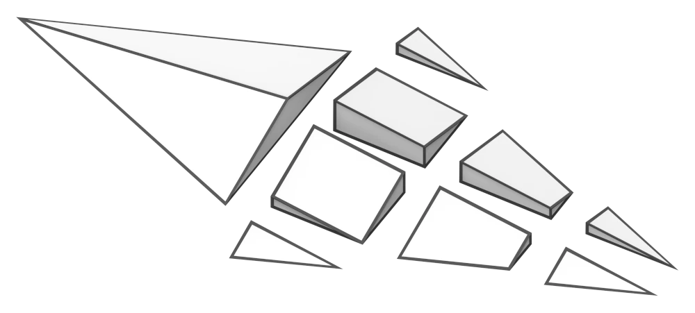 StyroPlot Roof Saddle